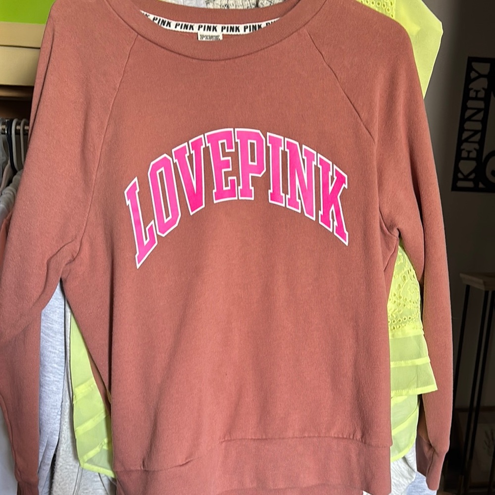PINK Victoria's Secret Women's Brown Sweater